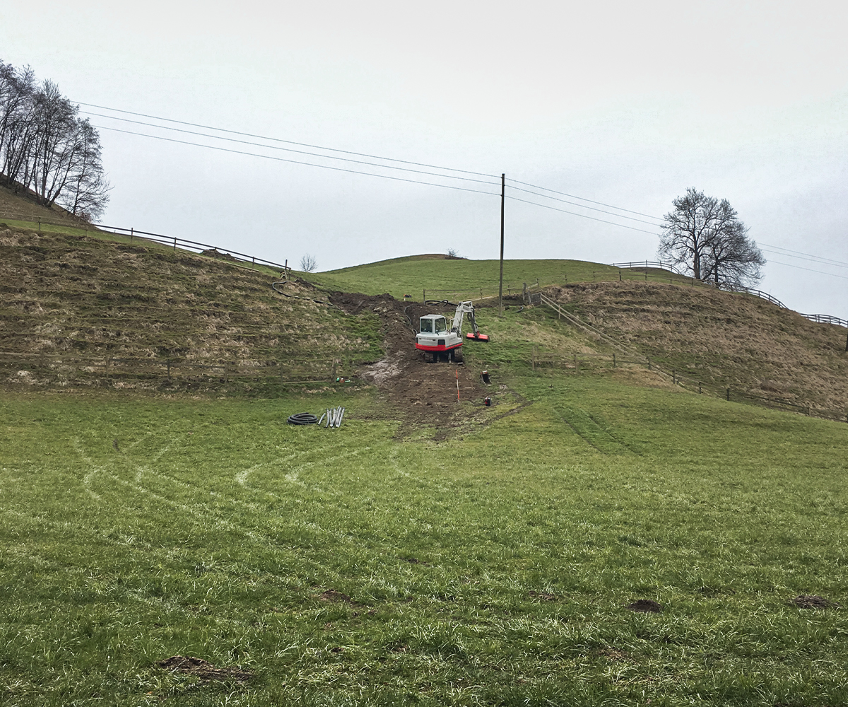 Leitungsbau Hergiswil