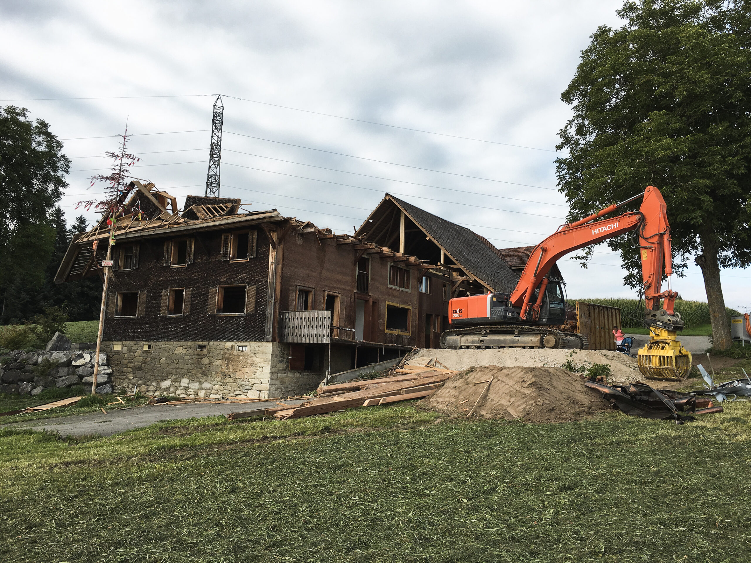 Rückbau Zweifamilienhaus