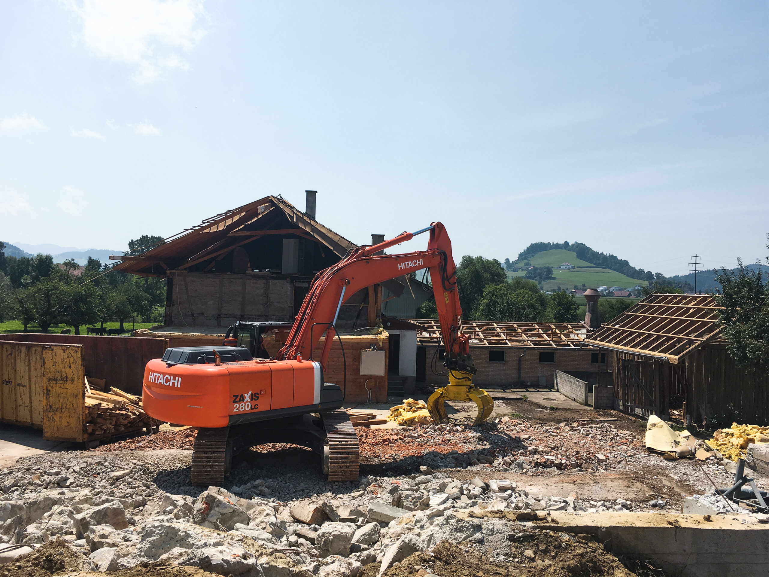 Rückbau Schweinestall